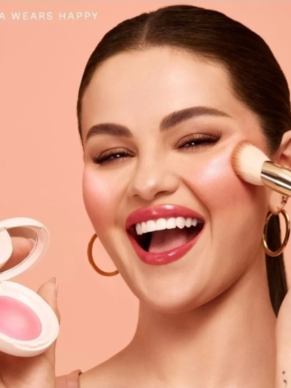 Rare Beauty Soft-Pop Baked Blush-CHEER (Light Warm Pink)